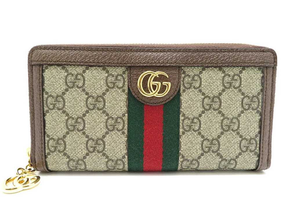 Gucci Ophidia GG Zip Around Jacket Beige Cream Supreme